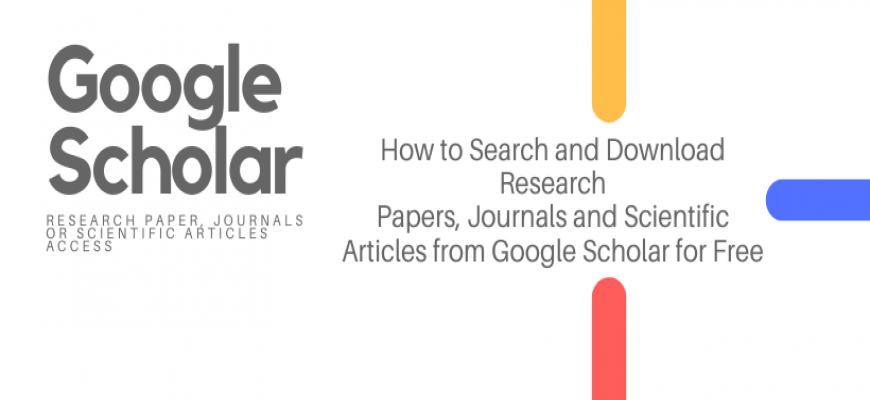 Free Research Papers, Journals and Scientific Articles from Google Scholar
